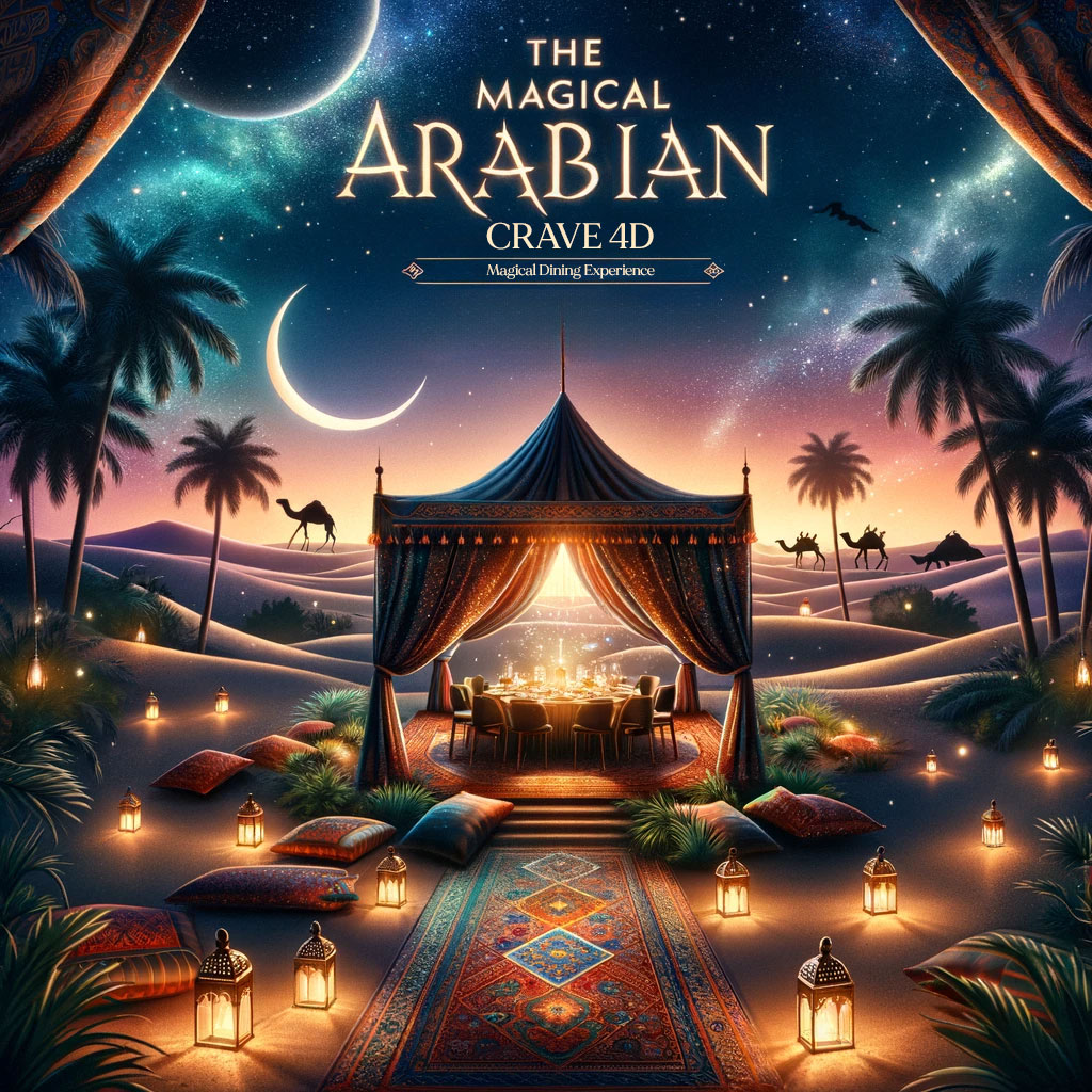 CRAVE 4D Theme: The Magical Arabian Night