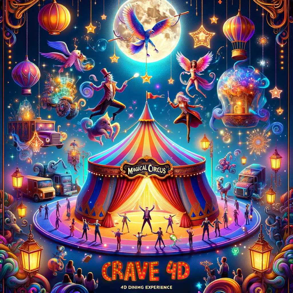 CRAVE 4D Theme: Magical Circus