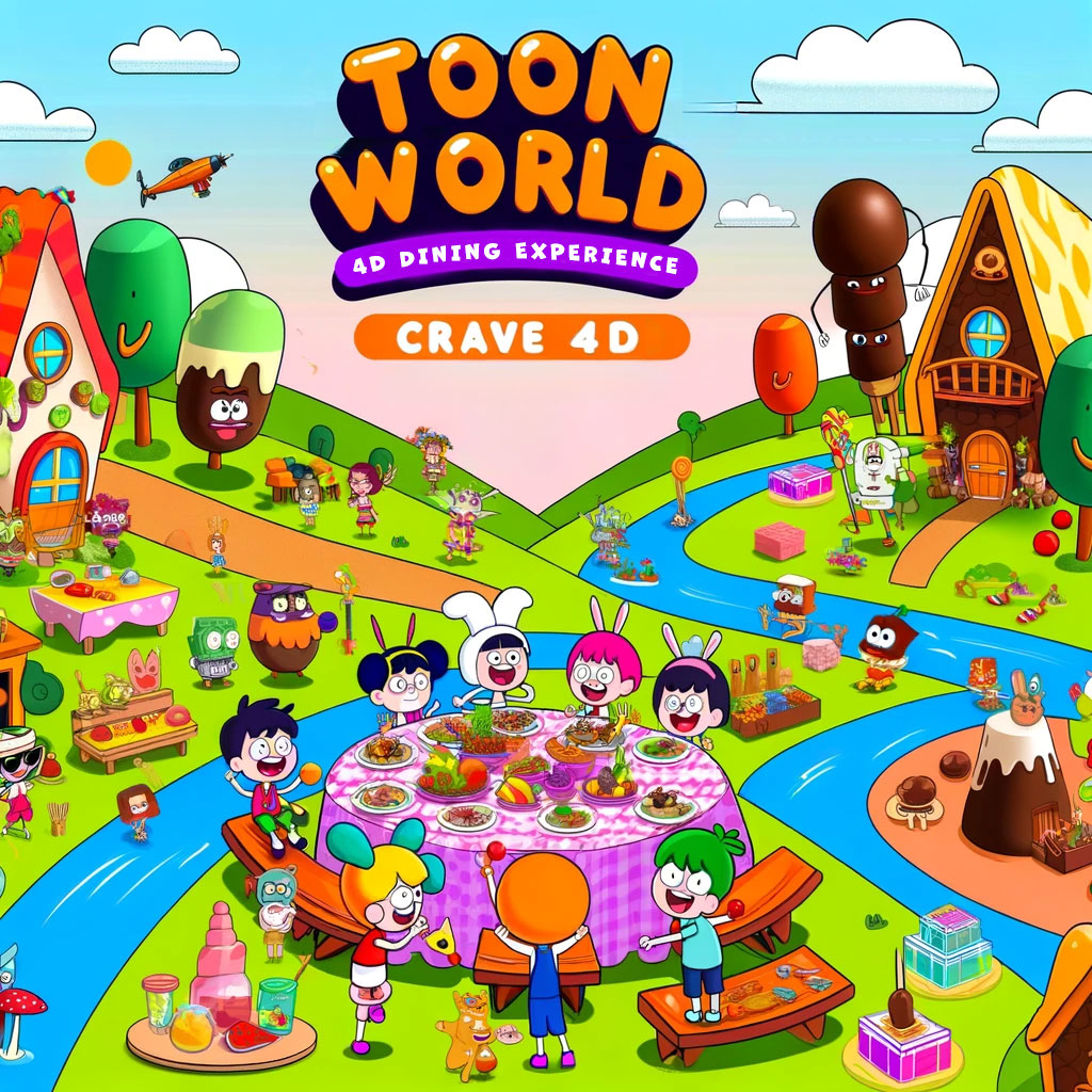 CRAVE 4D Theme: Toon World